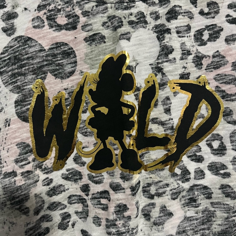 Wild Graphic Disney Sleeveless Top xl nwt